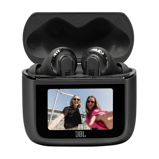JBL Tour Pro 3 - Black - True Wireless Noise Cancelling earbuds with Smart Charging Case™ - Detailshot 3 JBL Tour Pro 3 - Black - True Wireless Noise Cancelling earbuds with Smart Charging Case™ - Detailshot 3